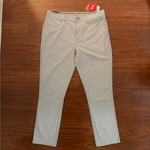 NWT Puma Men’s 101 Golf Pant - Light Gray